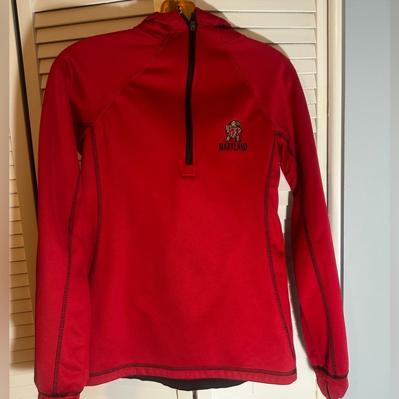 Athletic University of Maryland (UMD) Quarter-Zip obo - Picture 1 of 4